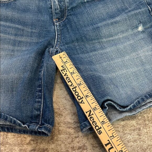 Anthropologie Pilcro and the letter press Blue Denim Shorts size 26 - Picture 7 of 7